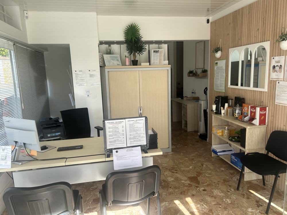 Espace d'accueil de l'auto-école S&G Conduite